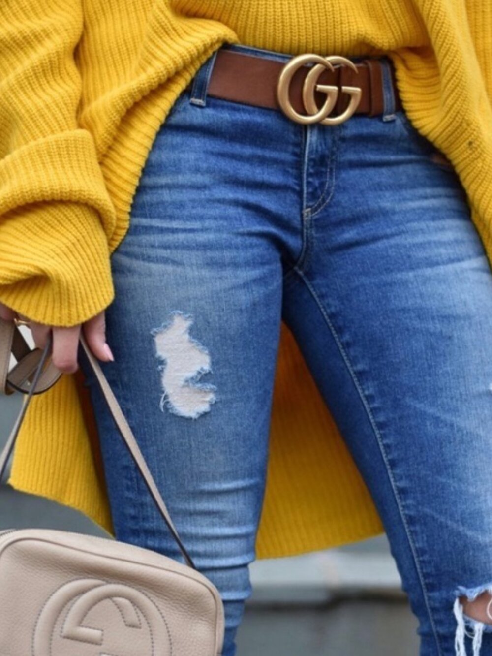 Gucci Marmont Brown Belt